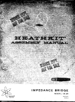 Heathkit IB-28 - Manual 